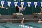 Swimming vs Babson  Wheaton College Swimming & Diving vs Babson College. - Photo By: KEITH NORDSTROM : Wheaton, Swimming